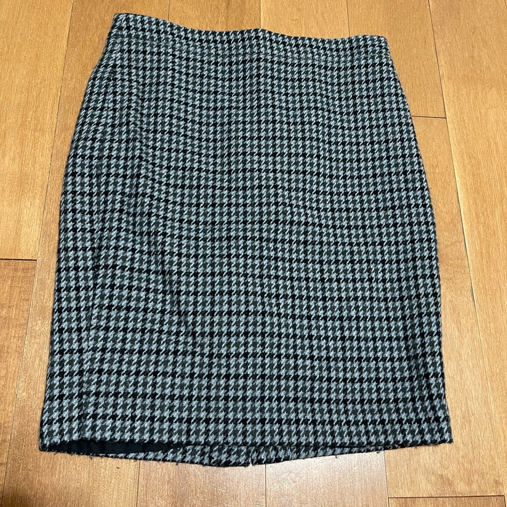 J. Crew Pencil Skirt Wool Blend